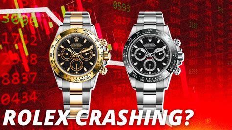 Rolex watch market crash